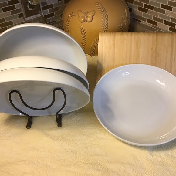 Crate and Barrel Martin Hunt Dinner Plates, set of 4 - MINT 10" wide - Picture 6 of 6